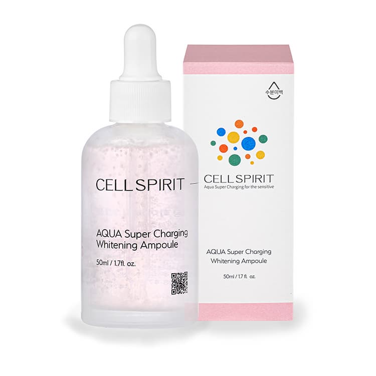 _CELLSPIRIT _ Skin Care_ Aqua Super Charging  Whitening Ampoule _ For skin whitening and hydration